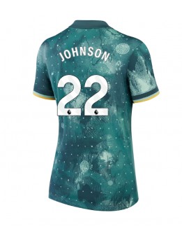 Tottenham Hotspur Brennan Johnson #22 Zenski Rezervni Dres 2024-25 Kratak Rukavima